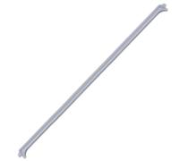 Profil arrière de Clayette, étagère d'origine 605 mm d'origine Frigo, Réfrigérateur, Congélateur 4864620200 BEKO