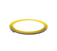 Profil autocollant pour pare-chocs avant de Fiat 500 Abarth, jaune