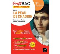 Profil - Balzac, La Peau de chagrin (oeuvre au programme Bac de français 2026) Analyse de l'oeuvre et du parcours au programme (1re générale) - Florian Pennanech - Hatier - Poche - Scolaire / Universi