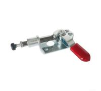 Profil bas pour pince à bascule 6 x 12 cm pour armoires profil bas (GH | Acier au carbone laminé à froid, finition revêtue de zinc, résiste à la rouille et assure une durabilité à long terme