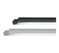 Profil Bel xT-L - longueur 3 m - Noir L&S LIGHT