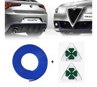 Profil Bleu Autocollant Full + Vert Carré 3D pour Alfa Romeo Giulietta