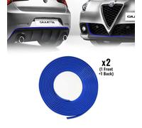 Profil bleu Autocollant pour Dam avant + arrière Alfa Romeo Giulietta