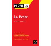 Profil - Camus (Albert) : La Peste Analyse littéraire de l'oeuvre - Albert Camus - Hatier - Poche - Scolaire / Universitaire
