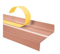 Profil de bord d'escalier auto-adhésif PVC 40x25mm - Lot de 5 et 10 | Quest