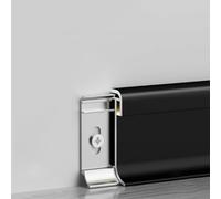 Profil de canal LED pour éclairage indirect, plinthe moulée pour plinthe lumineuse