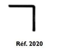 Profil de chant pour cloison PRUNIER - 621400