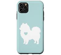 Profil de Chien avec cœur - Fan d'animaux de Compagnie Coque pour iPhone 11 Pro Max