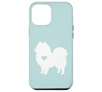 Profil de Chien avec cœur - Fan d'animaux de Compagnie Coque pour iPhone 12 Pro Max