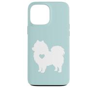 Profil de Chien avec cœur - Fan d'animaux de Compagnie Coque pour iPhone 13 Pro Max