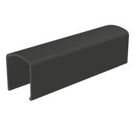 Profil de recouvrement 6000 mm RAL9005 FERCO 9-33444-60-0-6