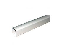 Profil de recouvrement - ferme-imposte Ventus F 200 - argent - 1800 mm FERCO