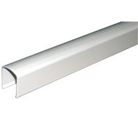 Profil recouvrement ferme-imposte extra-plat Ventus F200 longueur 3050mm finition blanc - FERCO - 9-33444-33-0-7