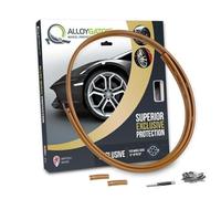 Profil de Remplacement AlloyGator (Bronze) - Pour 1 Jante | Jusqu’à 24” | Protège Contre les Dommages de Bordure | Accessoire Voiture Sans Colle