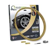 Profil de Remplacement AlloyGator (Or) - Pour 1 Jante | Jusqu’à 24” | Protège Contre les Dommages de Bordure | Accessoire Voiture Sans Colle