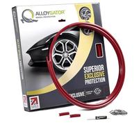 Profil de Remplacement AlloyGator (Rouge foncé) - Pour 1 Jante | Jusqu’à 24” | Protège Contre les Dommages de Bordure | Accessoire Voiture Sans Colle