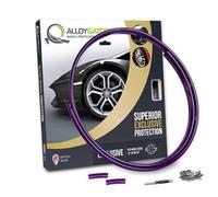Profil de Remplacement AlloyGator (Violet) - Pour 1 Jante | Jusqu’à 24” | Protège Contre les Dommages de Bordure | Accessoire Voiture Sans Colle