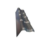 Profil de rive gauche pour toiture PVC mini 94 x 37,5 cm - L: 94 cm - l: 37.5 cm - Gris anthracite