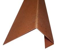 Profil de rive toiture tuile PVC - L: 188 cm - l: 38 cm - Antique