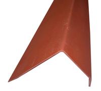 Profil de rive toiture tuile PVC - L: 188 cm - l: 38 cm - Terre cuite