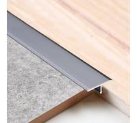 Profil De Transition Profilé En T, Durable Bande De Sol En Aluminium Anodisé, Résistant À L'usure Profil De Compensation Pour Sols, Bien Ajusté Bande Transition Baguette Recouvrement 90cm Long