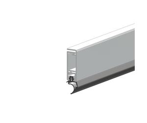 Profil d'encadrement de porte ASP - aluminium anodisé - joint silicone ELLEN