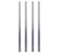 Profil d'extrusion en aluminium 4040 T emplacement e européen standard anodisé rail linéaire 3D Part de l'imprimante CNC DIY 39.4in 1000 mm Strong Smooth Durable for Automation (Argent)