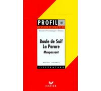 Profil d'une oeuvre : Boule de suif, La parure, Maupassant