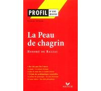 Profil d'une oeuvre : La Peau de chagrin, Honoré de Balzac