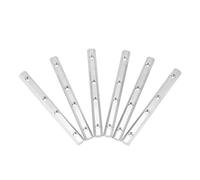 Profil En Aluminium 2020 M5 6pcs Extrusion De Connecteur Intérieur Droit En Acier Au Carbone Pour Construction Et Industrie