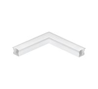 Profil encastré R2 en aluminium blanc 110x0mm