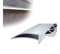 profil goutte d'eau 1 8 12 20 gouttières en forme de bec d'aigle de 125 cm de long, protection des avant-toits des murs extérieurs, garniture de moulure(TRIANGULAR HOLE 14 PCS)