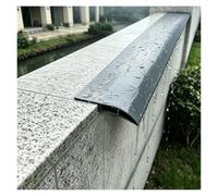 Profil Goutte d'Eau Aluminium Toiture Mur Balcon Terrasse | Garniture bord d'égouttement d'avant-toit découpable, éloigne l'eau pluie des murs extérieurs