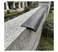 Profil Goutte d'Eau Bande de DéFlecteur Toit, Moulure Murale en Aluminium | Pour Avant-toits, Murs Cour, Balcons, et Fenêtres, 5 Cm Large(Gray,L1.8m/5.9ft)