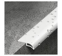 Profil Goutte d'Eau Bande de DéFlecteur Toit, Moulure Murale en Aluminium | Pour Avant-toits, Murs Cour, Balcons, et Fenêtres, 5 Cm Large(White,L1.8m/5.9ft)