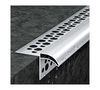 Profil goutte d'eau corniche supérieure mur extérieur encastré | Déviateur pluie aluminium bec d'aigle, Protéger avant-toits/ fenêtres/ mur/ portail(W14mm,L0.6m(24.0in))