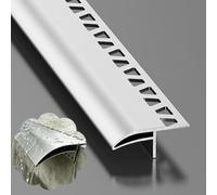 Profil Goutte D'Eau Déflecteur de Pluie Pour Bordure de Toit, Profilé de Larmier Robuste, Dévie Les Écoulements D'eau de Pluie en Extérieur, Prévient L'humidité(W35mm/1.4in,2pack)
