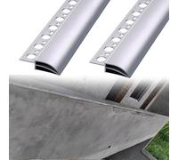 profil goutte d'eau Lignes d'égouttement en métal pour gouttières de pluie, 20, 30, 50 mm de largeur, pour murs extérieurs, garnitures de protection(W 30 MM L 60 CM)