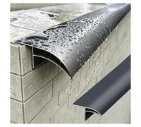 Profil Goutte d'Eau, Protection de Gouttière Extérieure pour Avant-toit | Conception Systèmes Dérivation des Eaux pour Maisons, Appuis de Fenêtre et Cours Intérieures(Gray,L2.3m/7.5ft)