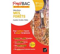 Profil - Hélène Dorion, Mes forêts (Bac de français 2026) Analyse de l'oeuvre et du parcours au programme (1re générale et technologique) - Véronique Boulhol - Hatier - broché - Scolaire / Universitai