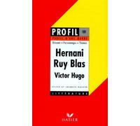 Profil - Hernani - Ruy Blas - Victor Hugo