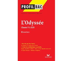 Profil - Homère : L'Odyssée,Chants V à XIII: analyse littéraire de l'oeuvre