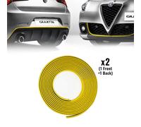 Profil jaune Autocollant pour Dam avant + arrière Alfa Giulietta 11 mm x 1,15 mt