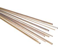 Profil laiton carré Reely 297933 (L x l x H) 500 x 3 x 3 mm 1 pc(s)