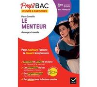 Profil - Le Menteur (Bac de français 2026) Analyse de l'oeuvre et du parcours au programme (1re générale et technologique) - Ronan Guellec - Hatier - broché - Scolaire / Universitaire