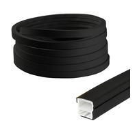 Profil LED en silicone GHIBFBT, bande LED flexible de 12 x 12 mm, profil et diffuseur LED pour néon, étanche IP65 pour plafond acoustique (3 mètres)