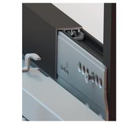Profil pour tiroir AvanTech YOU et Actro pour système Cadro - 3 m - profil de masquage L HETTICH