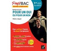 Profil - Pour un oui ou pour un non (Bac de français 2026): analyse de l'oeuvre et du parcours au programme (1re générale et technologique)