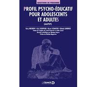 Profil psycho-éducatif pour adolescents et adultes (AAPEP)
