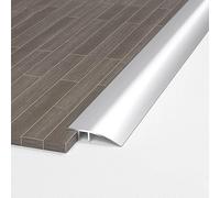 Profil Rail De Transition Plate, Bande Transition Pour Espaces De Sol De 7-15mm Et Autres Espaces De Surface Vitré, Barre De Seuil Bande De Recouvrement De Sol, Profil De Compensation Pour Sols